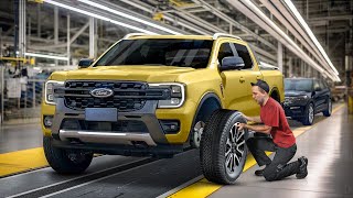 How They Build US New Best Seller PickUp Truck  Ford Ranger Production Line [upl. by Naivat]