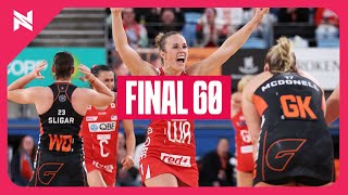 GIANTS vs Swifts Final 60  Suncorp Super Netball Round 14 [upl. by Christopher]