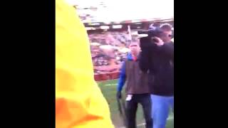 Jim Chaney Gets A Gatorade Shower After Vols Win 112412 [upl. by Myo493]