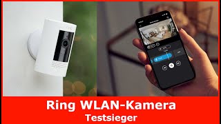 Ring WLAN Kamera im Test Vergleich 2024 🥇 Günstige Außenkamera amp Überwachungskamera für Amazon Alexa [upl. by Noyar917]