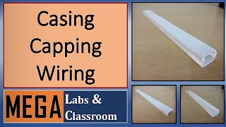 Casing Capping Wiring System  PVC Casing Capping wiring  How to do Casing capping wiring Its use [upl. by Lacy694]