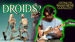 Separatist Droid Army March Cover Guitar [upl. by Imekawulo]