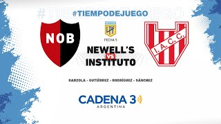 Newells vs Instituto Liga Profesional  Fecha 5  Cadena 3 Argentina [upl. by Wait99]