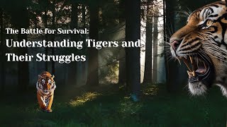 The Battle for Survival Understanding Tigers and Their Struggles savewildlife [upl. by Inasah478]