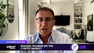 Cryptocurrencies dont have any fundamental value and are driven by speculation Nouriel Roubini [upl. by Greggory568]