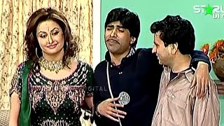 sajan abbas and Nargis With Tariq Teddy and Naseem Vicky Stage Drama Comedy Clip [upl. by Stroud]