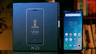 Vivo X21 Unboxing amp First Impressions  Digitin [upl. by Garett]