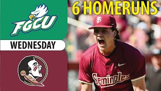 Florida Gulf Coast vs Florida State Baseball Highlights  College Baseball Highlights 2024 [upl. by Bradlee]