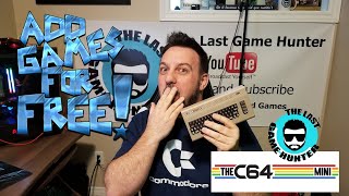 C64 MINI ADD ANY GAME YOU WANT [upl. by Naujej]