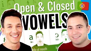 Open amp Closed Vowels – The Secret to Understanding EU Portuguese Natives  Practice Portuguese [upl. by Fianna]