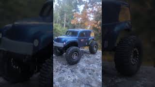 How a Deadbolt becomes Ol Bleu axial scx24 deadbolt chevy panelvan idyllwildrc rccrawler [upl. by Dunton]