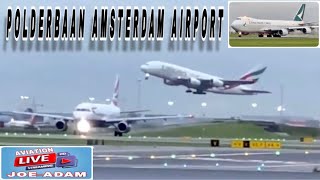 🔴 LIVE REOPENING POLDERBAAN Amsterdam Schiphol Airport [upl. by Melas]