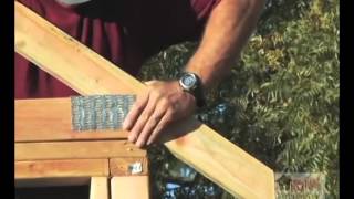 How to Install Trusses  Laying Out and Installing [upl. by Haodnanehs881]