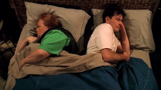 Two And A Half Men 4x12 Castrating Sheep in Montana Charlie amp Berta Sleep in Bed [upl. by Sherrill]