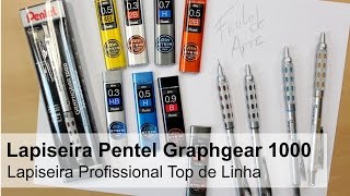 Lapiseira Pentel Graphgear 1000 [upl. by Amleht]