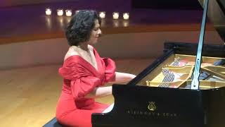 Khatia Buniatishvili pianist performs at Harriman Jewell Series Sept 17 2024 Kauffman Center [upl. by Ahsetan]