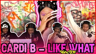 Cardi B  Like What Freestyle Official Music Video  Reaction [upl. by Ricard]