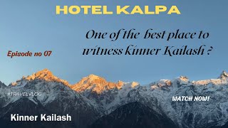 Best place to witness Kinner Kailash in kalpa Delhi to Spiti valley  Winter Spiti Ep 7 [upl. by Margareta]