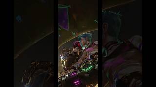 Jinx X Vi in Arcane Season 2 arcane animation arcaneedit arcane2 shortsvideo [upl. by Niven]