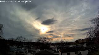 Time Lapse Sunset March 29 2024 [upl. by Linders278]