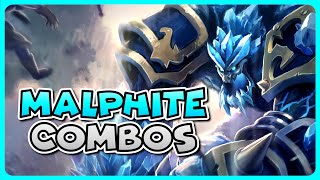 MALPHITE COMBO GUIDE  How to Play Malphite Season 14  Bav Bros [upl. by Bouchard721]