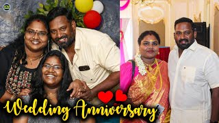 Indrajas Vera Level Surprise for Robo Shankar and Priyankas Wedding Anniversary quotLove You Ladoosquot [upl. by Richelle]