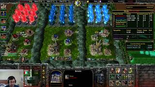 Warcraft 3 Reforged HellHalt TD Cleave amp Melee Hero Tourney 3 Semi Finals [upl. by Vacla]