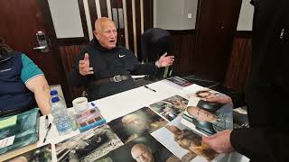 Steven Berkoff at the London film fair Jan 24 [upl. by Malcom]