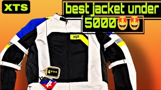 XTS riding jacket  Best riding jacket under 5000 xts gear  XTS speedway jacket  rynox XTS [upl. by Asiuol414]