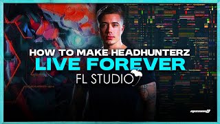 HEADHUNTERZ  LIVE FOREVER  FL Studio Remake FLP Download [upl. by Aniara400]