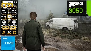 Silent Hill 2 Remake on RTX 3050  1080p All Settings Tested [upl. by Naujik]