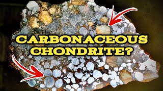 Stony Meteorites Unlocking the Secrets of Carbonaceous Chondrites [upl. by Enaoj50]