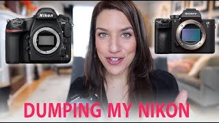 Switching from Nikon to Sony and Dumping my D850 [upl. by Telrahc]