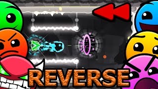 REVERSED Geometry Dash 21 All Levels 121 Latest Coins Reverse [upl. by Kelsey]