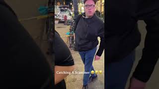 Watch out for these scammers downtown 😂😂 scammer hilarious nyc [upl. by Giannini]