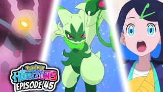 Sprigatito EVOLVES amp SHINY ZYGARDE in the Pokemon Anime I CANT BELIEVE IT [upl. by Inat]