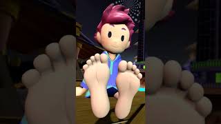 Kumatoras foot growth earthbound mother nintendo feet growing [upl. by Idieh]