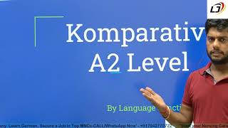 Komparativ Ch3 A2 Full Course of German Language JunctionLanguage [upl. by Noyr486]