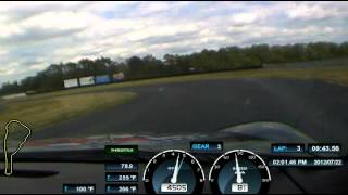 Corvette C6 upgraded to LS7 and GS body work at NJMP Lightning [upl. by Niatsirk]