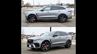 Review 2024 Jaguar FPace SVR Canada  The last call for supercharged V8 goodness from Jaguar [upl. by Rehctaht]