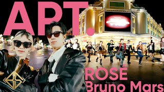 KPOP IN PUBLIC ROSÉ amp Bruno Mars  APT Dance Choreography and Cover by BLACKSI from Vietnam [upl. by Edana]