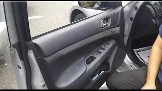 Nissan and Infiniti Door Lock Replacement How to Replace Door Lock Actuator or Handle [upl. by Nayrda494]