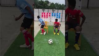 Who will win football skill on chair [upl. by Becka]