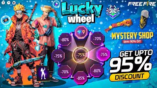 Lucky will discount event 100 confirm  discount event free fire  BOOM GAMING FF [upl. by Lymn]