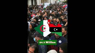 What if Algeria Tunisia and Libya United a Single country  Country Comparison  Data Duck [upl. by Yor]