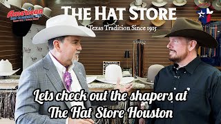 Shaping the classic American Hat Company 1011 and find out how the TX Ranger hat came to be [upl. by Mcgruter]