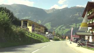 Urlaub Kitzbühel Österreich 2013 5Urlaubstag Passstr Richtung GerlosZillertal Clip 12 [upl. by Nuncia]