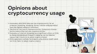 CRYPTOCURRENCIES AS A MEANS OF PAYMENT IN ONLINE SHOPPINGPRESNTED BY GORUP 3 [upl. by Niehaus]