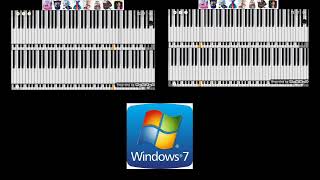 windows 7 startup sound piano version [upl. by Lehmann]