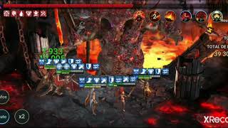 21 Ratio in Ultra NM Clan boss  Tayrel MaShalled Rhazin Tyran Valkyrie [upl. by Honan]